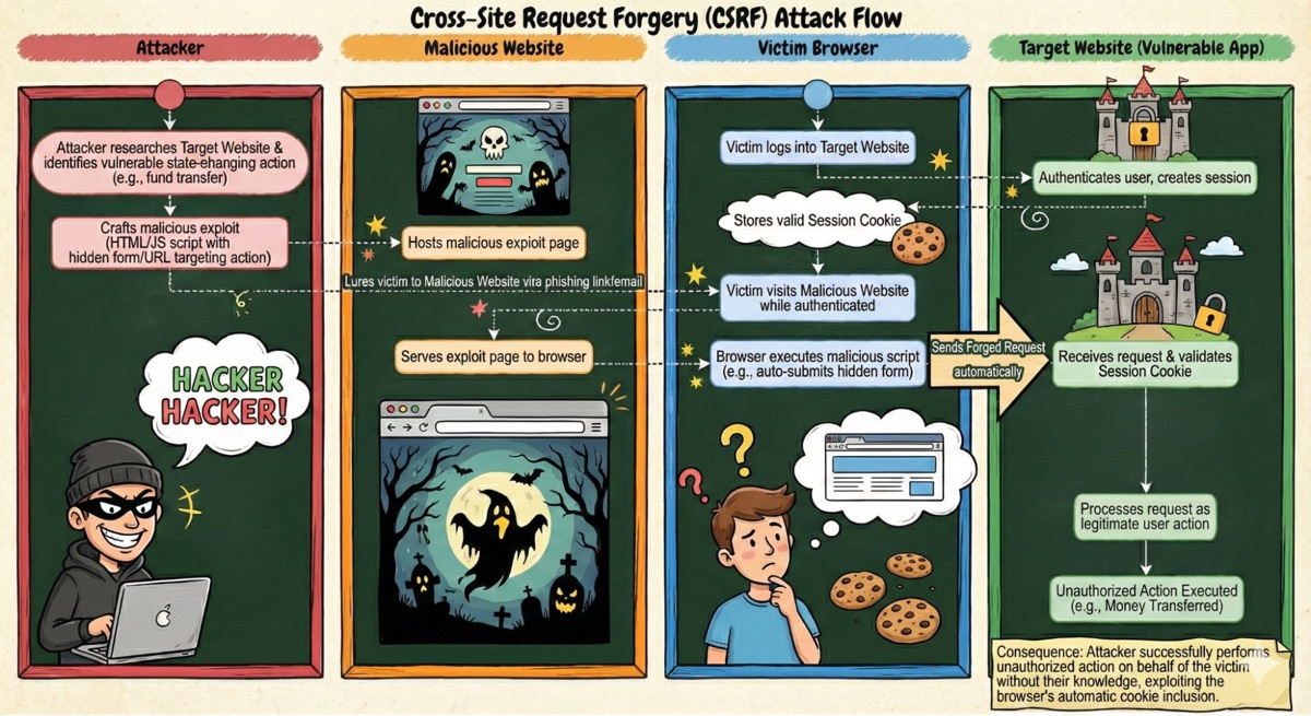 CSRF 示例——攻击成功