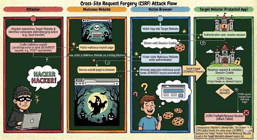 CSRF 示例——攻击失败